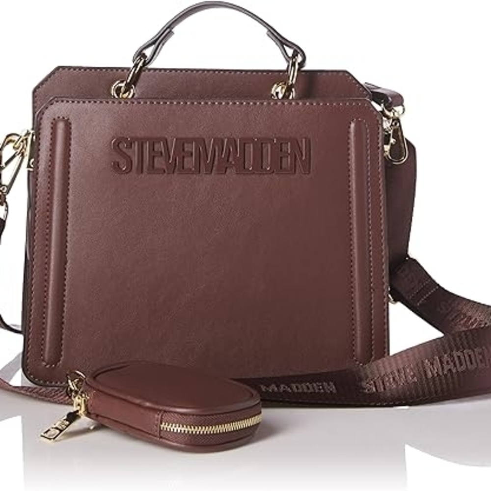 Steve Madden Brown Handbag with Strap